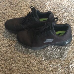 Skechers Goga Max Black Shoes